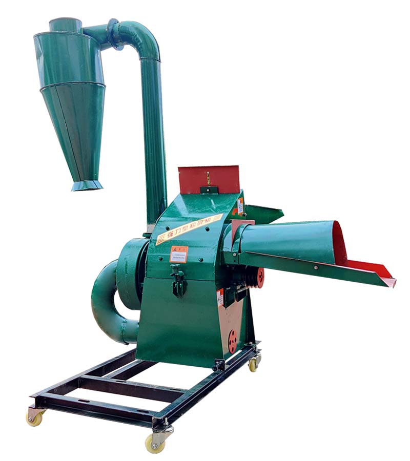 dodoshark Green Multifunctional Agricultural Straw Feed Grinder - Crushing Equipment for Livestock Breeding Materials