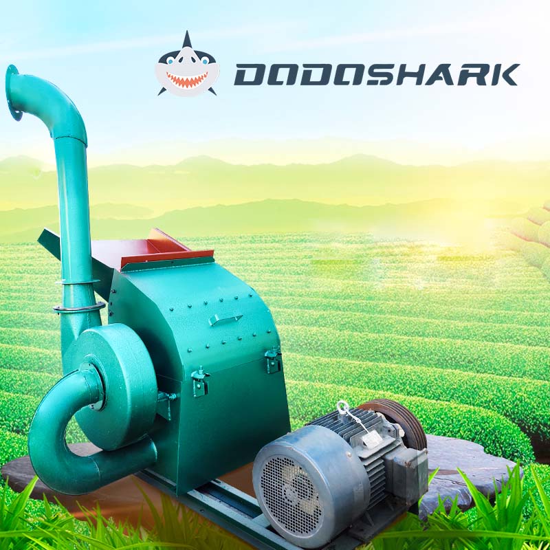 Dodoshark Industrial Hammer Mill | Commercial Grinder for Grains, Forage, Biomass - Dodoshark