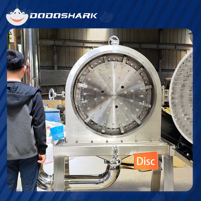 Dodoshark Commercial Stainless Steel Self - Priming Grinder | Tooth Disc Mill for Spices, Grains, TCM, Rice - Dodoshark