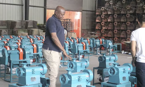 Dodoshark Customer Inspecting Industrial Equipment Production Line