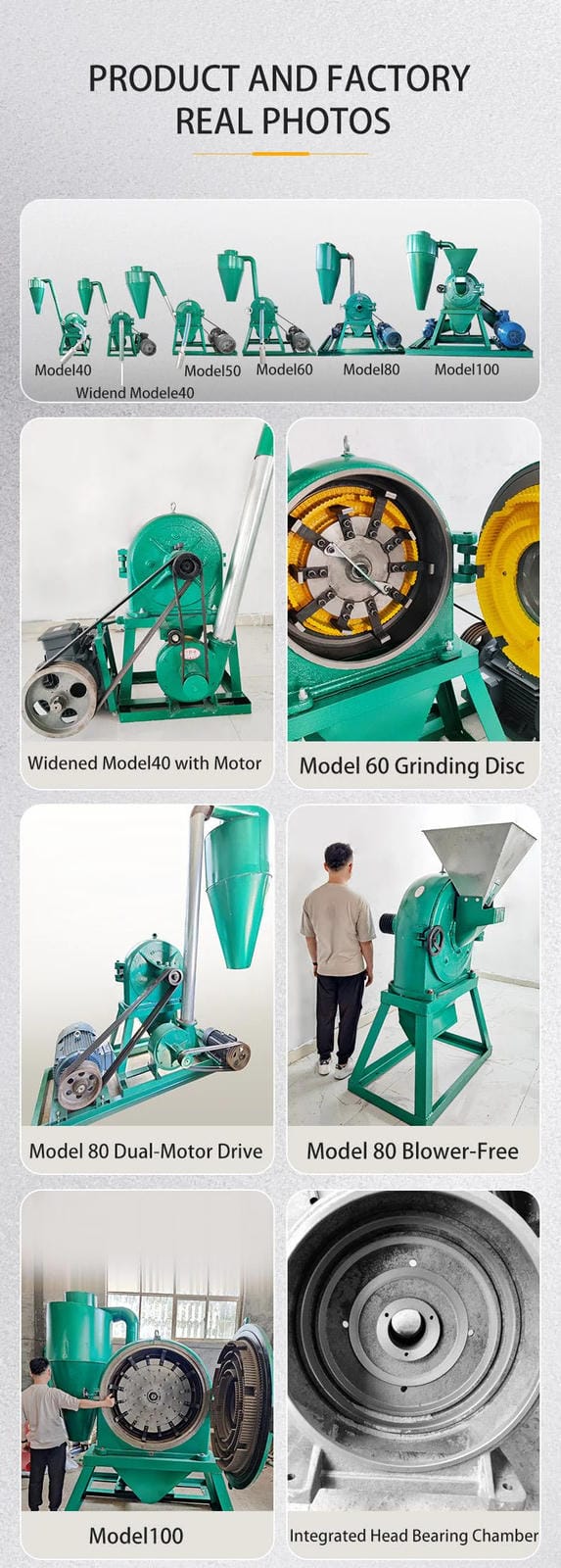 Dodoshark Claw and Disc Mill - High - Capacity Grinder with 12 Ton/Hour Output, 12+ Hours Continuous Operation - Dodoshark