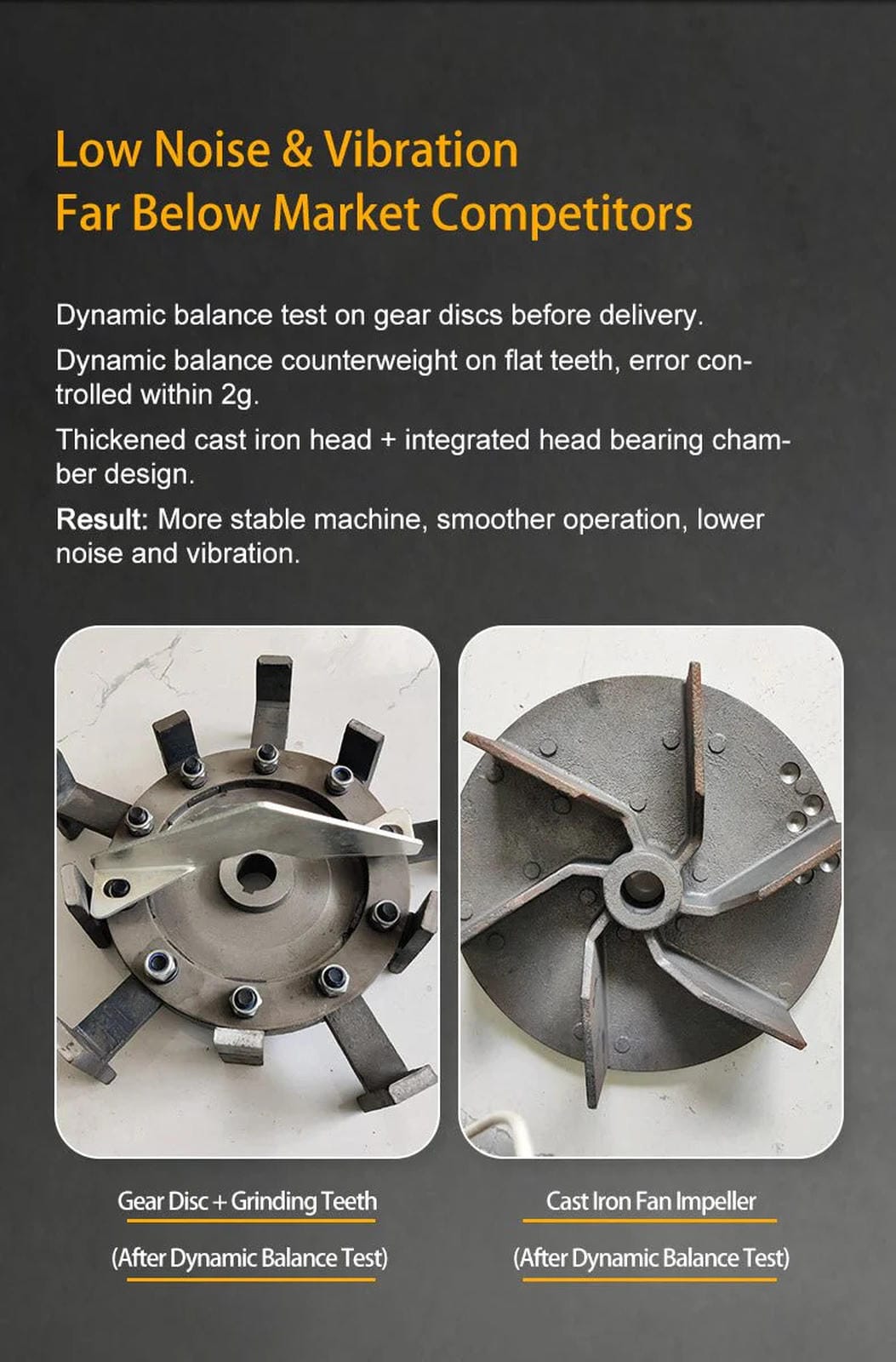 Dodoshark Claw and Disc Mill - High - Capacity Grinder with 12 Ton/Hour Output, 12+ Hours Continuous Operation - Dodoshark