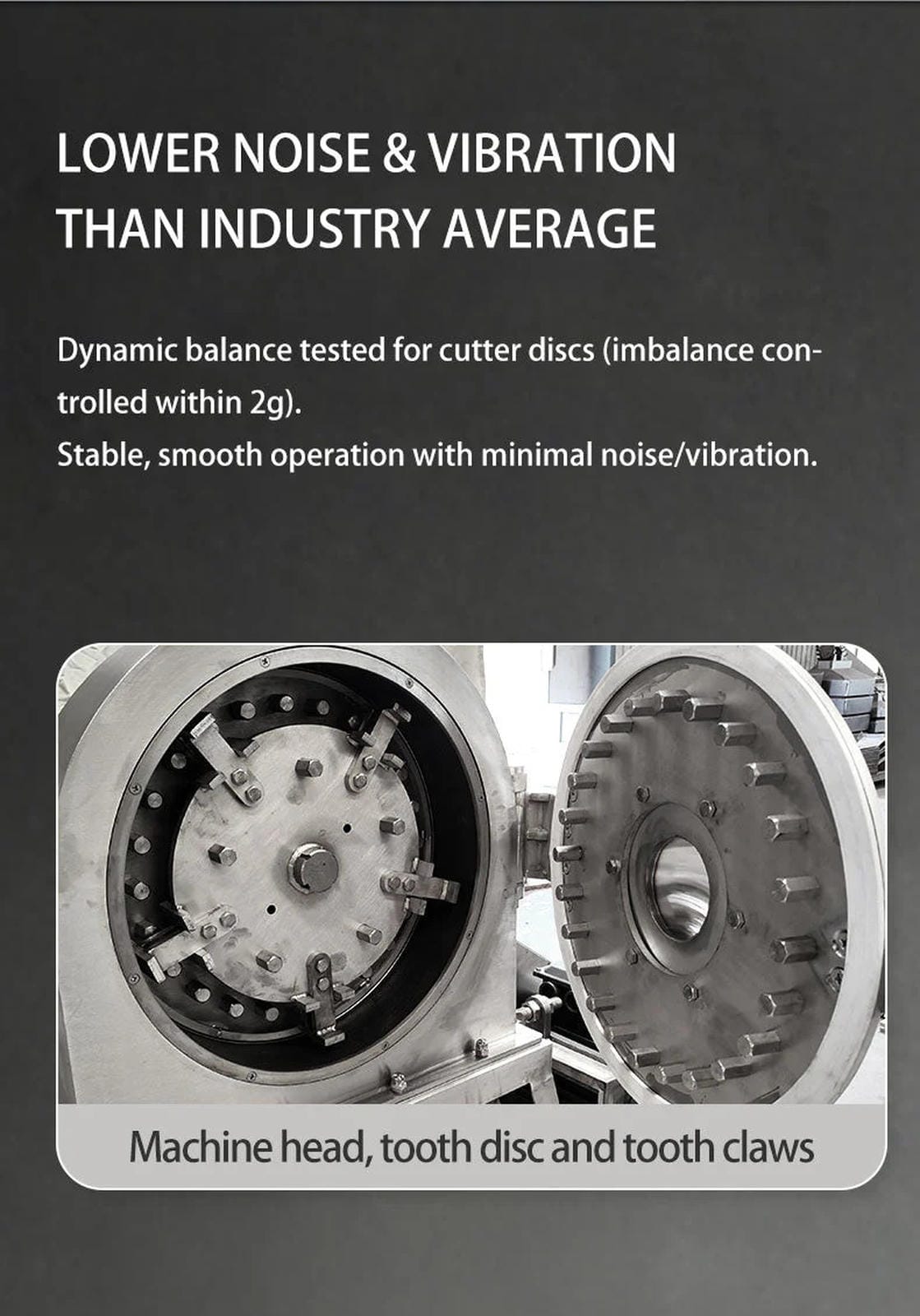 Dodoshark Commercial Stainless Steel Self - Priming Grinder | Tooth Disc Mill for Spices, Grains, TCM, Rice - Dodoshark