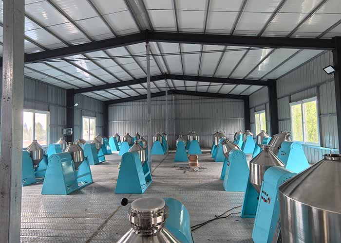 Dodoshark Mixer Production Line - Food & Agricultural Mixing Equipment Manufacturing